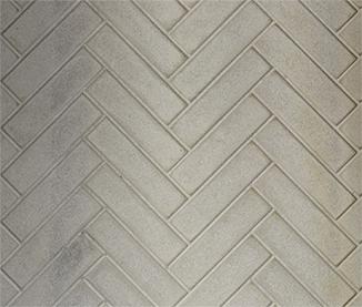 Majestic Natural Gray Herringbone Refractory Set for Ashland 36" Wood Burning Fireplace