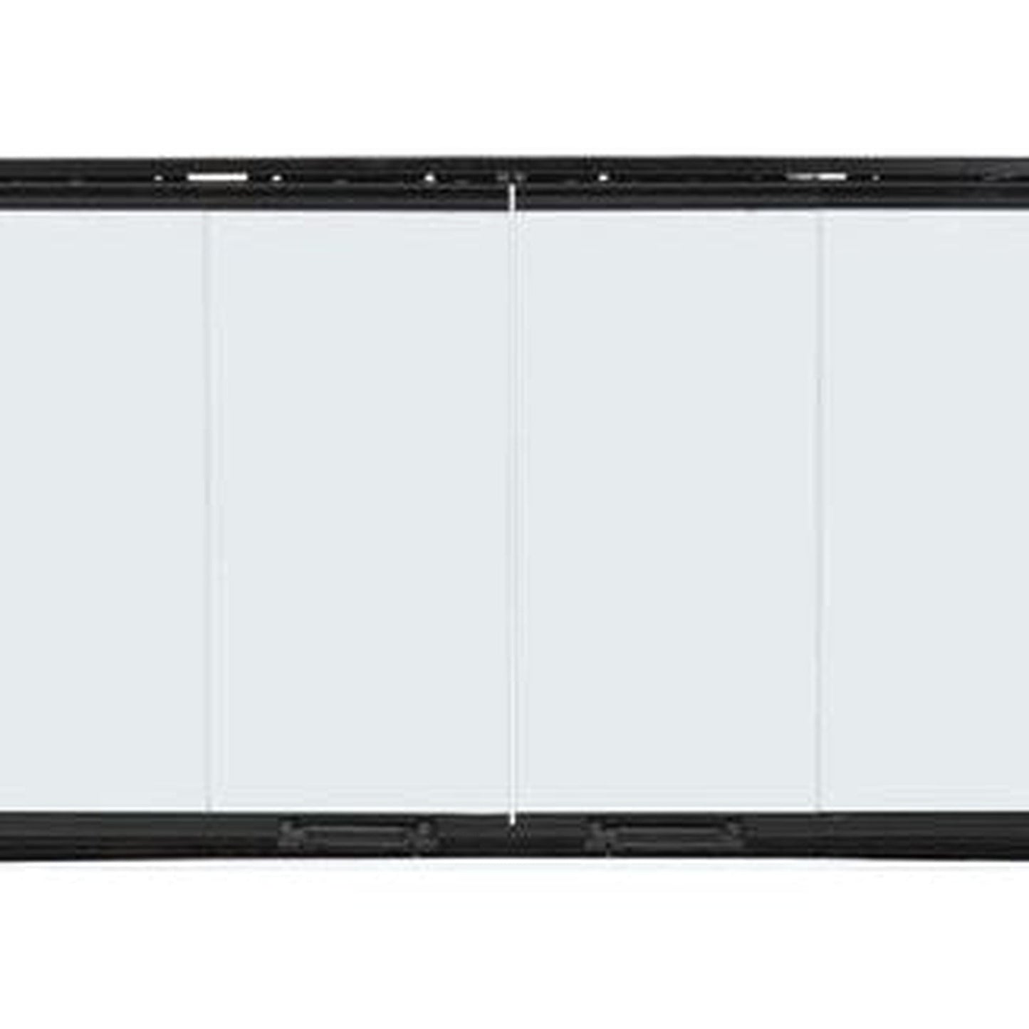 Majestic Original Bi-Fold Glass Doors With Stainless Steel Trim for Royalton and Reveal 42" Fireplaces