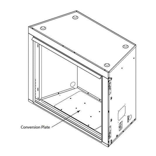 Majestic Outdoor Vent-Free Pan for Courtyard Gas Fireplace