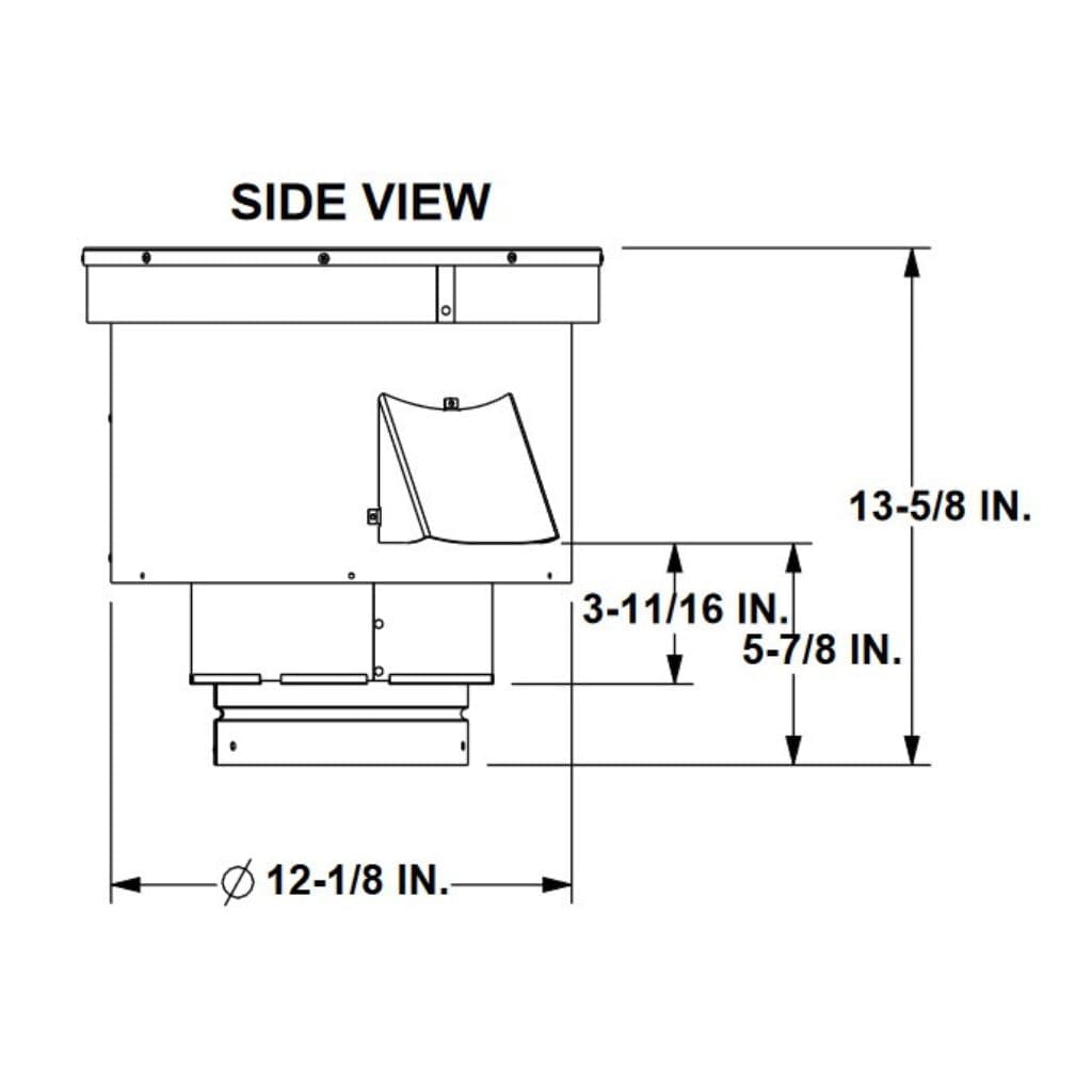 Majestic PVV-SLP Vertical Power Vent