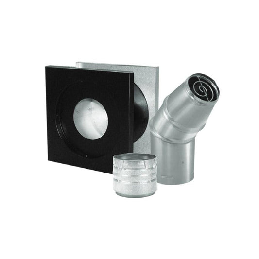 Majestic PelletVent Pro 3" Horizontal Kit
