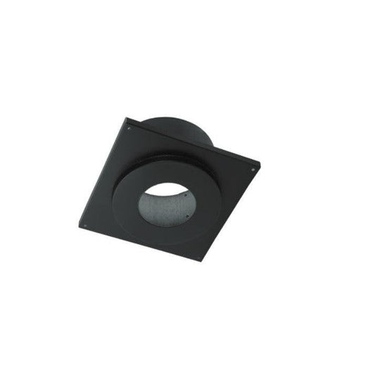 Majestic PelletVent Pro 4" Black Ceiling Support Firestop Spacer