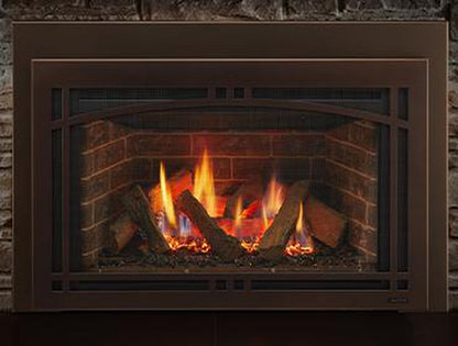 Majestic Ruby 25" Traditional Direct Vent Propane Gas Fireplace Insert With IntelliFire Touch Ignition System