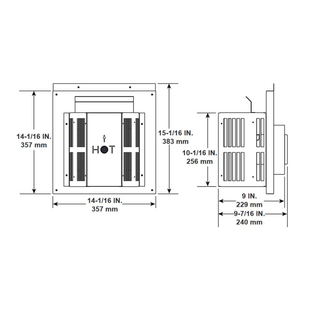 Majestic SLP-FLEX-TRAP Trapezoid Termination Kit