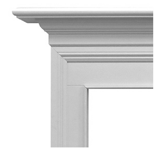 Majestic Select Series Richland Transitional Style Flush Wood Fireplace Mantel Sample