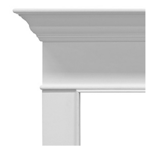 Majestic Select Series Wescott Transitional Style Flush Wood Fireplace Mantel Sample