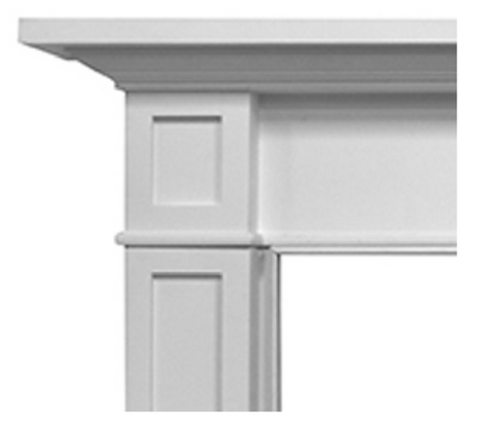 Majestic Signature Series Acadia Traditional Style Flush Wood Fireplace Mantel Sample