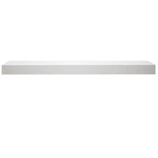 Majestic Signature Series Fillmore 48" Primed MDF Transitional Style Wood Mantel Shelf With Custom New Gray Stain Color