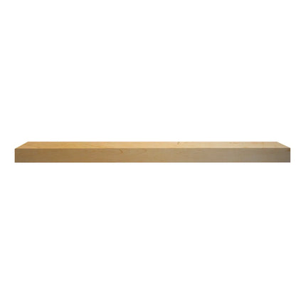 Majestic Signature Series Fillmore 48" Unfinished Maple Transitional Style Wood Mantel Shelf With Custom New Gray Stain Color
