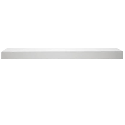 Majestic Signature Series Fillmore 59" Primed MDF Transitional Style Wood Mantel Shelf With Custom New Gray Stain Color