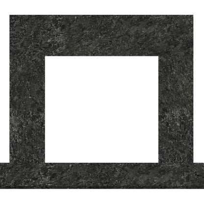 Majestic Signature Series Set 1 70" Single-Pack Steel Gray Granite Stone Surround