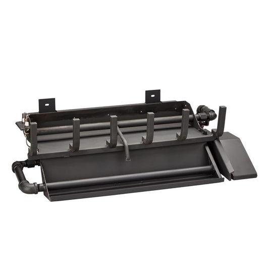 Majestic Stadium 18" 2-Tier IPI Ignition Vented Propane Gas Burner / Hearth Kit With Remote Control