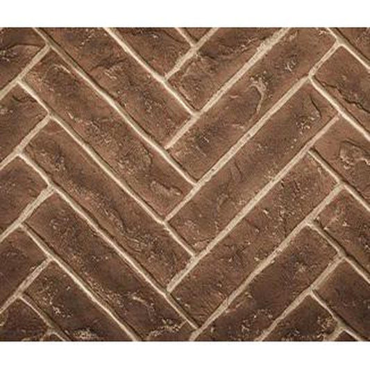Majestic Tavern Brown Herringbone Brick Interior Panels for Meridian 42" Gas Fireplace