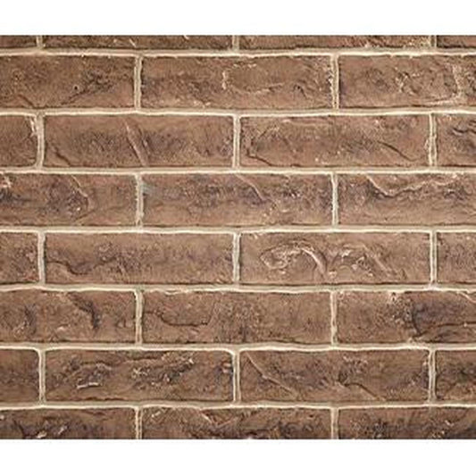 Majestic Tavern Brown Traditional Brick Interior Panels for Meridian Platinum 42" Gas Fireplace