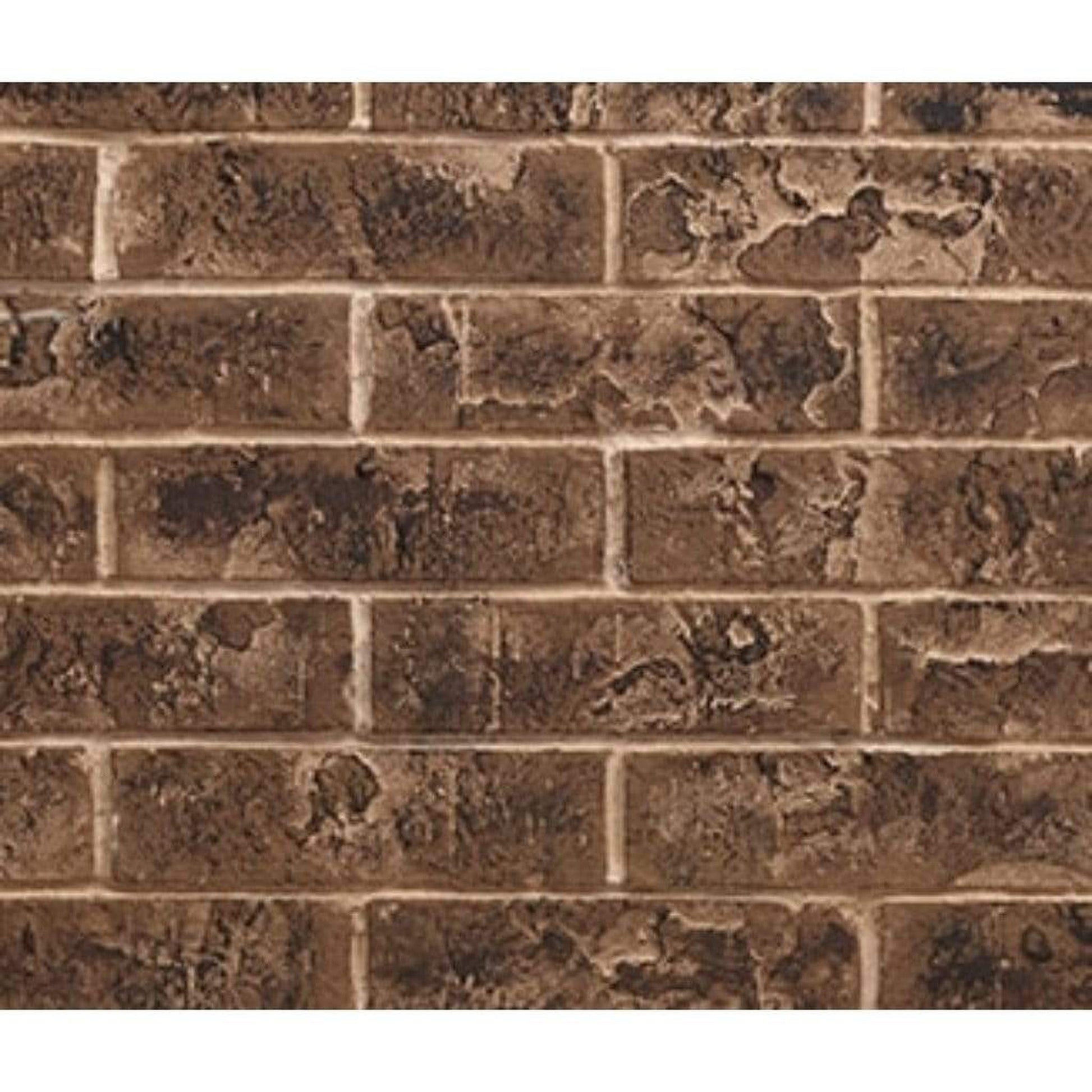 Majestic Tavern Brown Traditional Brick Interior Panels for Ruby 35" Fireplace Insert