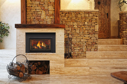 Majestic Trilliant Small 25" Traditional Direct Vent Propane Gas Fireplace Insert With IntelliFire Touch Ignition System